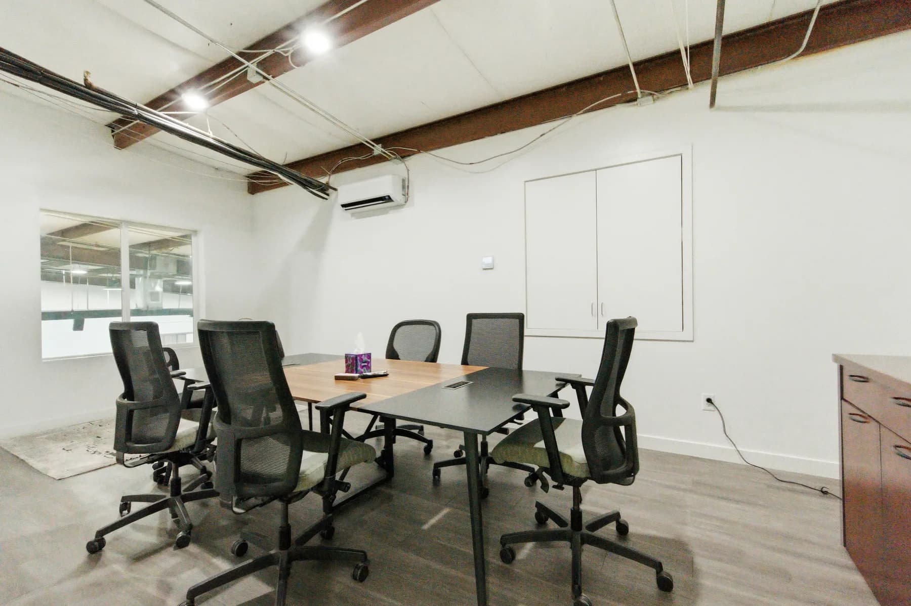 Small private meeting room